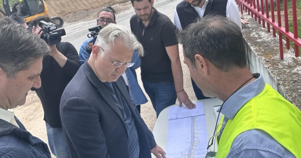 Στο έργο Μεσσήνη – Εύα – Λάμπαινα ο Περιφερειάρχης Δημήτρης Πτωχός