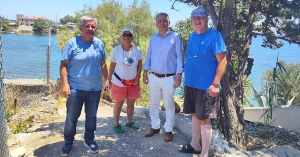 Ο Μ. Μάκαρης στον Ξιφιά Μονεμβασίας: Αναγκαία η αντιμετώπιση της παράκτιας διάβρωσης από την Περιφέρεια Πελοποννήσου