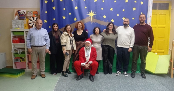 Χριστουγεννιάτικες δράσεις γεμάτες χαρά και χαμόγελα σε νηπιαγωγεία της Σπάρτης