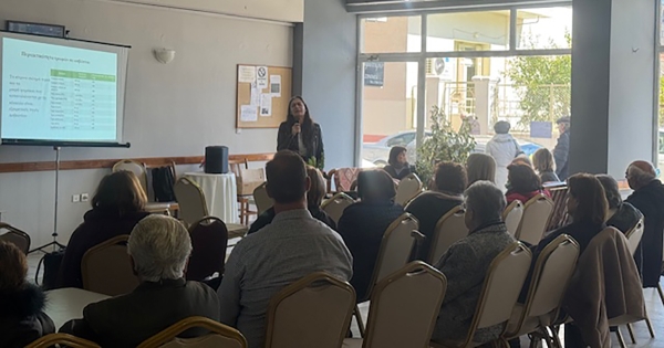 Η σημασία της σωστής διατροφής στην τρίτη ηλικία – Ενημερωτική εκδήλωση στο ΚΑΠΗ Δήμου Σπάρτης