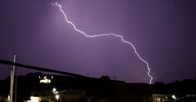 Το μεγαλύτερο ύψος βροχής καταγράφηκε στο Γεράκι Λακωνίας