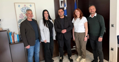 Σε θερμό και θετικό κλίμα συνεργασίας η συνάντηση Βερούτη με το σύλλογο «Ο Λεωνίδας»