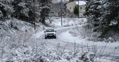 Αυτή είναι η κατάσταση στο οδικό δίκτυο της Πελοποννήσου λόγω κακοκαιρίας