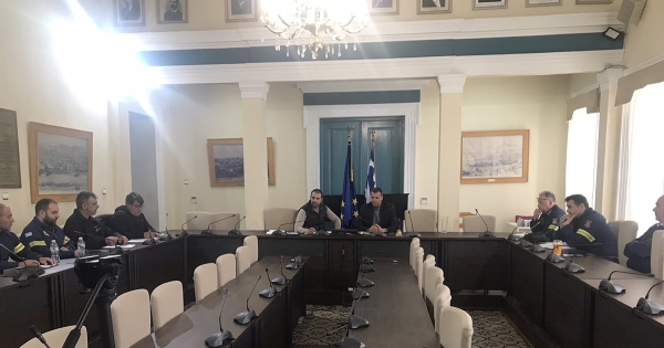 Συνεδρίαση του Τοπικού Επιχειρησιακού Συντονιστικού Οργάνου Πολιτικής Προστασίας Σπάρτης