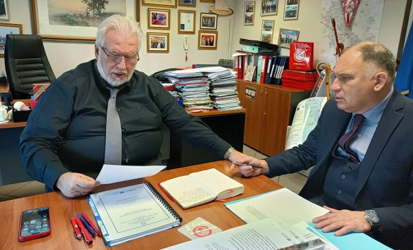 Στον Γ.Γ. Ενωσιακών Πόρων &amp; Υποδομών του Υπ.Α.Α.Τ. ο Νεοκλής Κρητικός