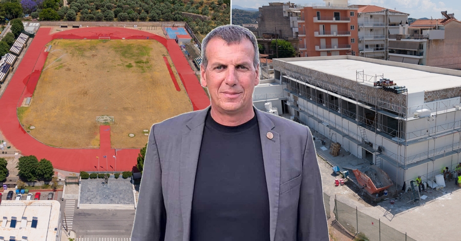 Μ. Βακαλόπουλος: Σε εξέλιξη έργα 1,2 εκατ. ευρώ στο Δημοτικό Στάδιο και το 1ο Γυμνάσιο – Λύκειο Σπάρτης