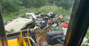 Δήμος Σπάρτης: Απομάκρυνση απορριμμάτων και ογκωδών αντικειμένων στον Άγιο Ιωάννη