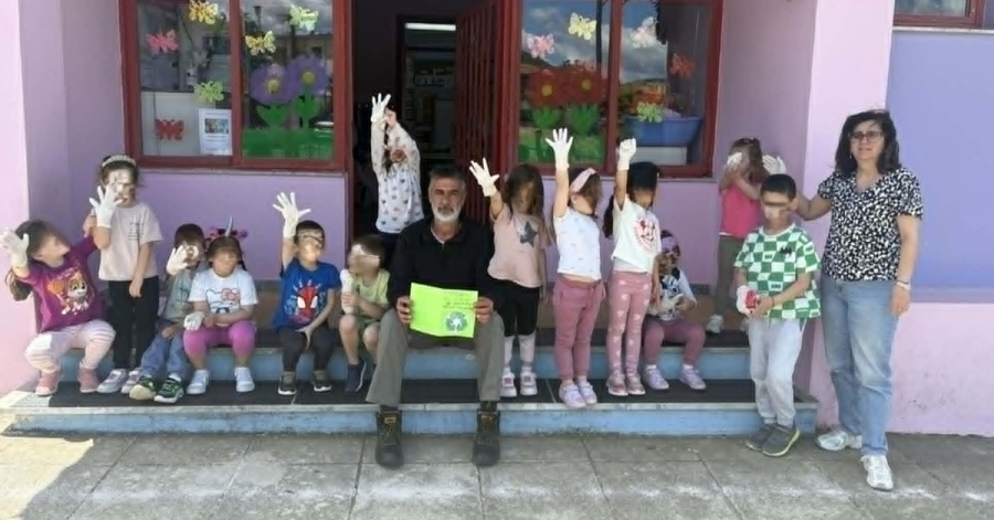 Μάθημα Καθαριότητας και Ανακύκλωσης στο Νηπιαγωγείο Κοκκινόραχης
