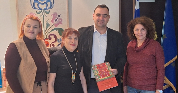 Συνεργασία του Αντιπεριφερειάρχη Θ. Βερούτη με το Διοικητικό Συμβούλιο του Πολιτιστικού Συλλόγου Γερονθρών