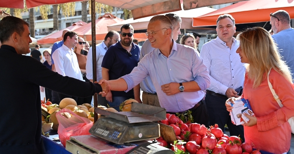 Τη Μεσσηνία και την Αρκαδία θα επισκεφτεί ο Δημήτρης Πτωχός