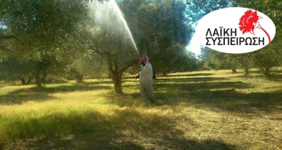 Λαϊκή Συσπείρωση: Σοβαρές καθυστερήσεις στην υλοποίηση του προγράμματος δακοκτονίας στην Περιφέρεια Πελοποννήσου