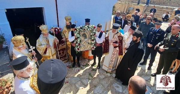 Με βυζαντινή μεγαλοπρέπεια η Μονεμβάσια τίμησε την Πολιούχο της Παναγία Χρυσαφίτισσα