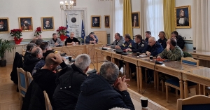 Συνεδρίασε το Συντονιστικό Όργανο Πολιτικής Προστασίας της Περιφέρειας Πελοποννήσου στην Τρίπολη