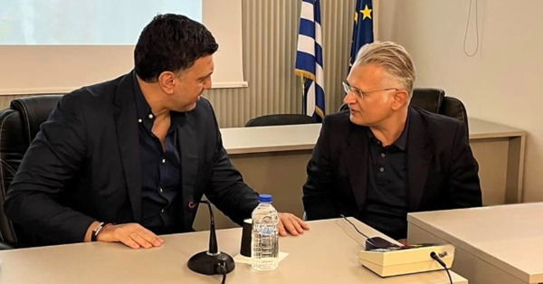 Θέματα διάβρωσης και λιμενικών έργων στη συνάντηση του Δ. Πτωχού με τον Υπουργό Βασίλη Κικίλια