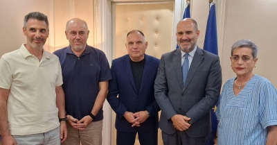 Με την Ένωση Λογιστών Λακωνίας στον αρμόδιο Υφυπουργό ο Ν. Κρητικός