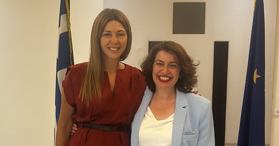 Συνάντηση Εργασίας της Πρυτάνεως του ΠαΠελ Σοφίας Ζυγά με την Υπουργό Σοφία Ζαχαράκη