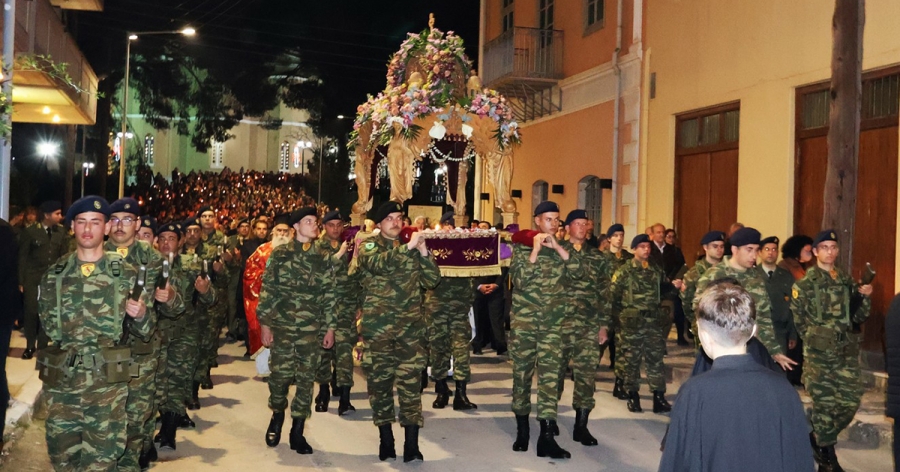 Ο "Επιτάφιος Θρήνος" στη Σπάρτη (video)