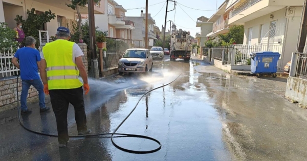 ΔΕΥΑ Σπάρτης: Αποκαταστάθηκε πλήρως η βλάβη στον κεντρικό αγωγό αποχέτευσης