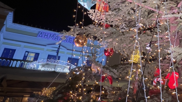 Σπάρτη: Αναβολή της εκδήλωσης φωταγώγησης του Χριστουγεννιάτικου δέντρου