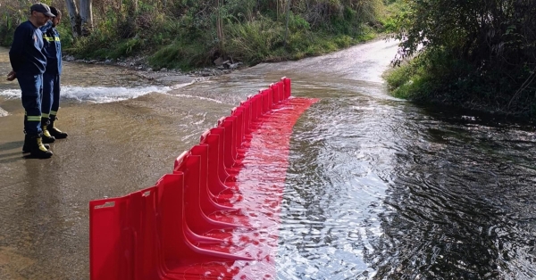 70 κινητά φράγματα προμηθεύτηκε η Πολιτική Προστασία Δήμου Σπάρτης