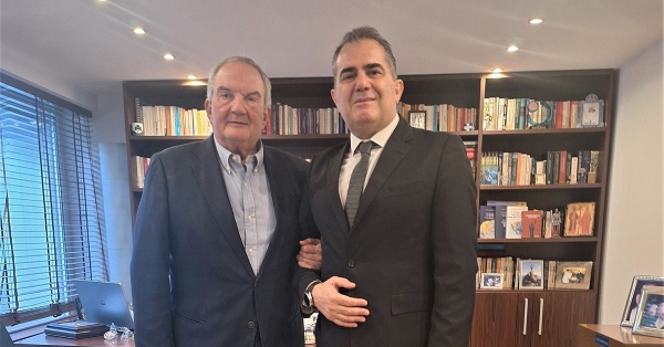 Συνάντηση με τον πρ. Πρωθυπουργό Κώστα Καραμανλή είχε ο Δήμαρχος Καλαμάτας