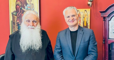 Εθιμοτυπική επίσκεψη του Περιφερειάρχη Δ. Πτωχού στον Μητροπολίτη Αργολίδος κ. Νεκτάριο, ενόψει Πάσχα