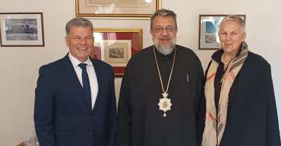 Εθιμοτυπική Επίσκεψη στο Μητροπολίτη Μεσσηνίας κ.κ. Χρυσόστομο