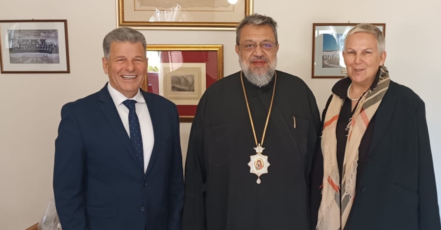 Εθιμοτυπική Επίσκεψη στο Μητροπολίτη Μεσσηνίας κ.κ. Χρυσόστομο