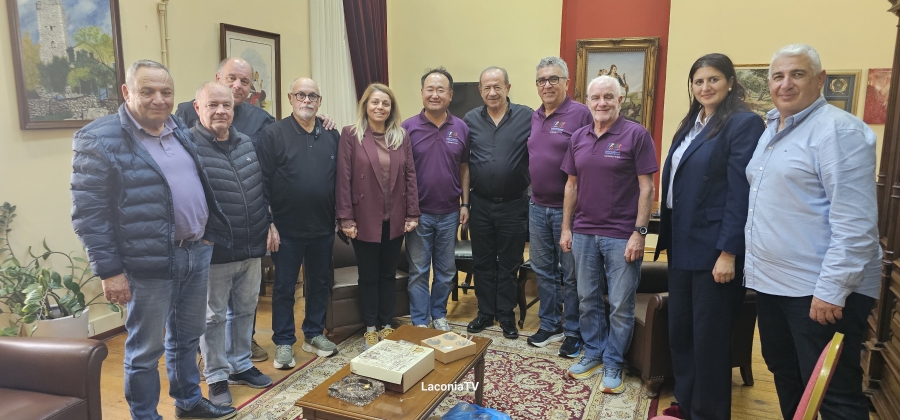 Φιλοξενούμενοι του Δήμου Ανατολικής Μάνης τα μέλη της Εκτελεστικής Επιτροπής των Παγκόσμιων Παιδικών Αγώνων (vid)