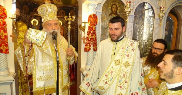 Χειροτονία Διακόνου στην πανήγυρη της Ενορίας Κοκκινόραχης για την Παναγία Δακρυρροούσα