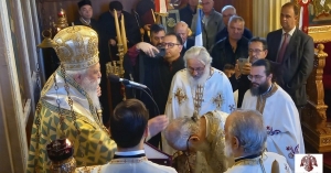 Χειροθεσία Πρωτοπρεσβύτερου στην πανήγυρη του Αγίου Δημητρίου στο Τσεραμιό