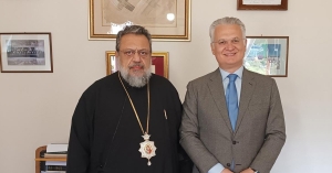 Στον Μητροπολίτη Μεσσηνίας κ. Χρυσόστομο ο Περιφερειάρχης Πελοποννήσου