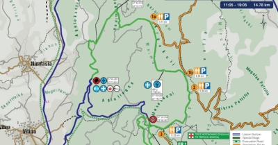 Μαίναλο 14,78 km | Δείτε Ολόκληρη τη νέα ειδική του Rally Acropolis 2026