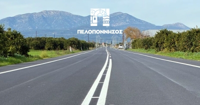 Πελοπόννησος: Έργα 1,2 εκατ. ευρώ για οδική ασφάλεια, αντιπλημμυρική προστασία και αστικές παρεμβάσεις
