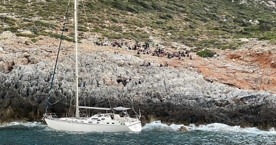 Ακρωτήριο Μαλέα: Επιχείρηση απεγκλωβισμού αλλοδαπών και σύλληψη των αλλοδαπών διακινητών τους