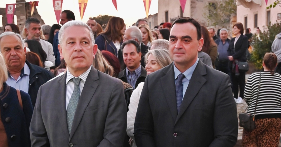 Στον πανηγυρικό Εσπερινό της Παναγίας Χρυσαφίτισσας στη Μονεμβασία εκπρόσωποι της Περιφέρειας Πελοποννήσου