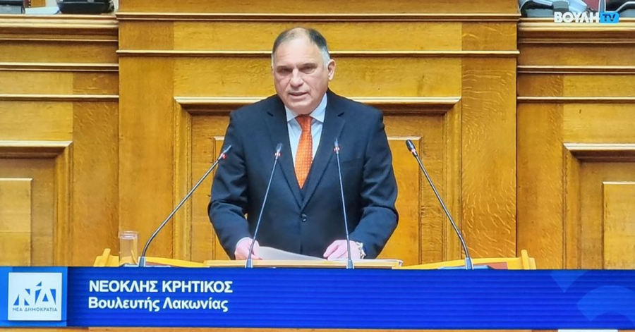Στην Ολομέλεια o Ν. Κρητικός για την «Προστασία των ανηλίκων από προϊόντα καπνού και αλκοόλ»