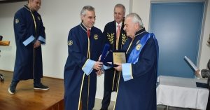 Αναγόρευση του Ευστ. Βαλιώτη σε Επίτιμο Διδάκτορα του Τμήματος Ψηφιακών Συστημάτων του Πανεπιστημίου Πελοποννήσου