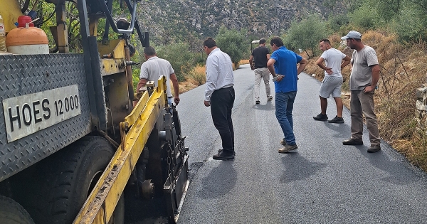 Αυτοψία Θεόδωρου Βερούτη σε σημαντικά έργα υποδομών στη Λακωνία