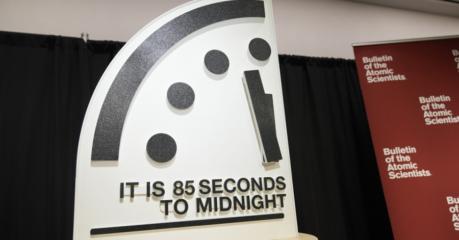 Ρολόι της Αποκάλυψης 2026: Πιο κοντά από ποτέ στα μεσάνυχτα - Πόσο απέχουμε από τον όλεθρο