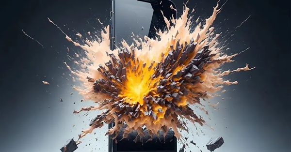 Ελλάδα: Εξερράγη κινητό την ώρα που κοιμόταν (video)