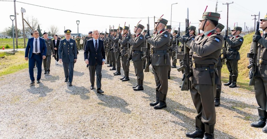 Ο Θ. Δαβάκης στον εορτασμό της 85ης Επετείου της Μάχης του Υψώματος 731 στα Τρίκαλα