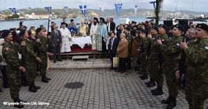 Με την δέουσα εκκλησιαστική τάξη τελέστηκαν τα Άγια Θεοφάνεια στο Γύθειο (video)