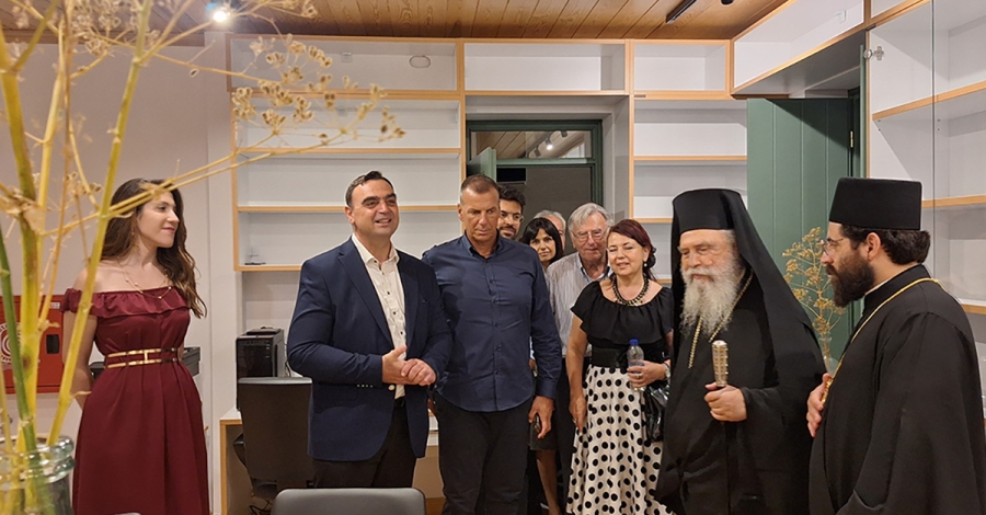 Στην τελετή εγκαινίων του «Κέντρου Μνήμης και Πολιτισμού Καρυών»  ο Αντιπεριφερειάρχης Λακωνίας Θεόδωρος Βερούτης