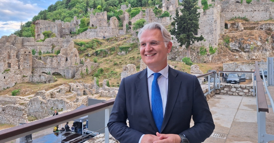 Δ. Πτωχός: «Ο Μυστράς συνεχίζει να αφηγείται την ψυχή του Ελληνισμού στον κόσμο»