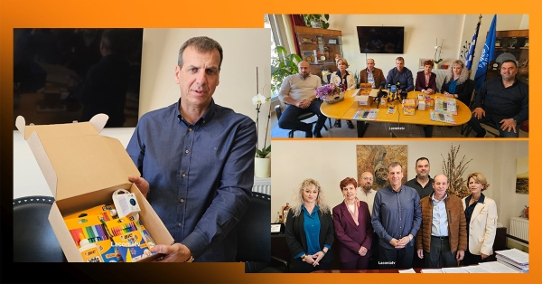 Δήμος Σπάρτης | Μεγάλη προσφορά της BIC σε σχολικές μονάδες του Δήμου (video)