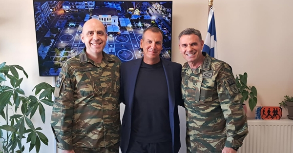 Συνάντηση του Δημάρχου Σπάρτης με τον Διοικητή IV Μεραρχίας Πεζικού και τον Διοικητή ΚΕΕΜ Σπάρτης
