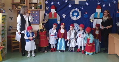 Γράφει ο Β. Μητράκος: Τα Ελληνάκια - Η Εθνική Γιορτή στον Δημοτικό Παιδικό Σταθμό Σπάρτης