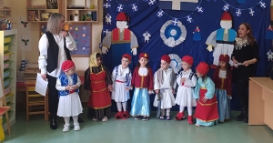 Γράφει ο Β. Μητράκος: Τα Ελληνάκια - Η Εθνική Γιορτή στον Δημοτικό Παιδικό Σταθμό Σπάρτης