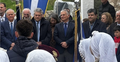 Στις εκδηλώσεις για την 205η επέτειο της εξέγερσης των Ντρέδων ο Δημήτρης Πτωχός